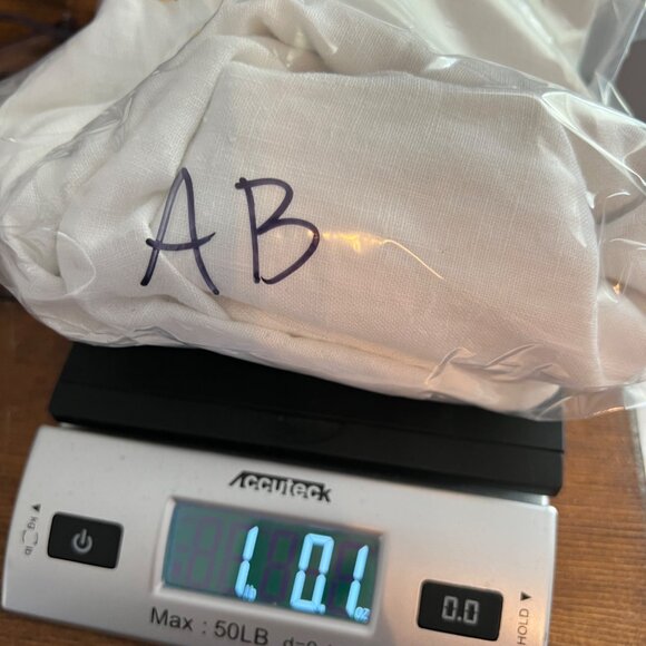 Jillian Jones Wide-Leg Linen Pants Cropped Women’s Sz 12 White Fruit Embroidery - Picture 15 of 15